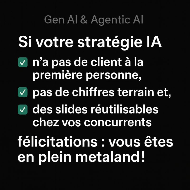 Futur du travail et IA : arrêtons de jouer dans le metaland ☢️